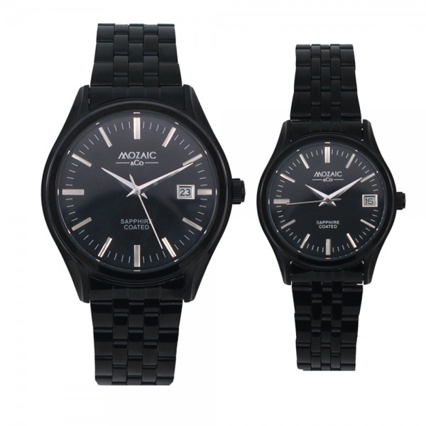 Mozaic MZ1004M dan MZ1004L SB-BLACK Couple